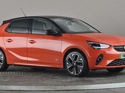 Used Vauxhall Corsa-e 100 kW (136 HP) 2021 Orange Hatchback