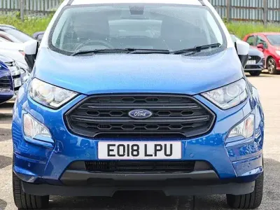 Used Ford Ecosport ST-Line 125 HP (91 kW) 2018 Blue SUV