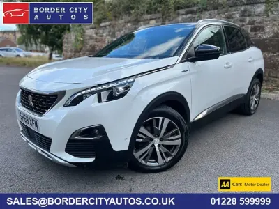 Used Peugeot 3008 GT-line 130 HP (95 kW) 2019 White SUV