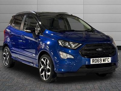 Used Ford Ecosport ST-Line 100 HP (73 kW) 2019 Blue SUV