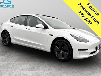 Used Tesla Model 3 Long Range AWD 366 kW (498 HP) 2022 White Sedan
