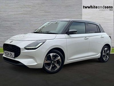 White Used 2024 Suzuki Swift Hatchback | £17,450 (A bit pricey)