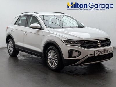 White Used 2022 VW T-Roc S SUV | £15,350 (Good price)