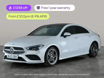 Used Mercedes CLA200 AMG Line Premium Plus 2022 White Coupe