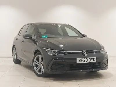 Second-hand VW Golf VIII R-line 150 CP (110 kW) 2023 Gri Hatchback