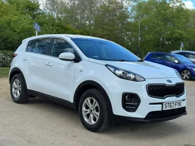 Used Kia Sportage 130 HP (95 kW) 2018 White SUV