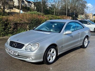 Used Mercedes CLK200 Avantgarde 163 HP (119 kW) 2004 Silver Coupe