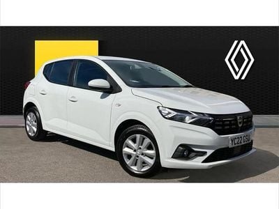 Used Dacia Sandero Comfort 91 HP (66 kW) 2022 White Hatchback
