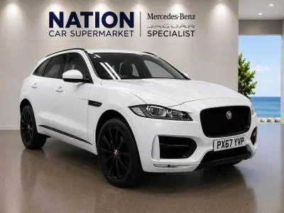 Used Jaguar F-Pace R-Sport 180 HP (132 kW) 2017 White SUV