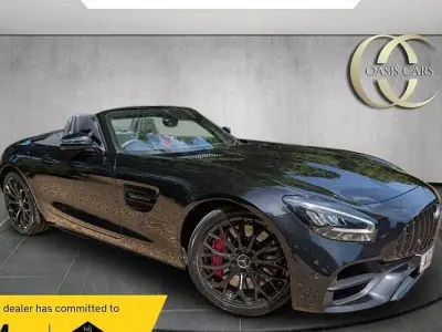 Used Mercedes AMG GT AMG 530 HP (389 kW) 2021 Black Cabriolet