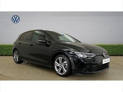 Second-hand VW Golf VIII R-line 150 CP (110 kW) 2022 Negru Hatchback