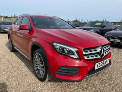 Used Mercedes GLA180 AMG line 122 HP (89 kW) 2020 Red SUV