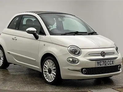 Usado Fiat 500C Dolcevita 2020 Branco Cabrios