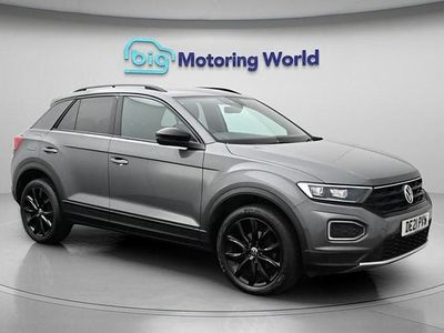 Used VW T-Roc Black Edition 150 HP (110 kW) 2021 Grey SUV