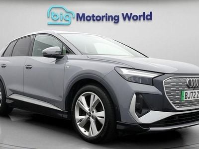 Grey Used 2022 Audi Q4 e-tron S-Line SUV | £22,200 (Good price)