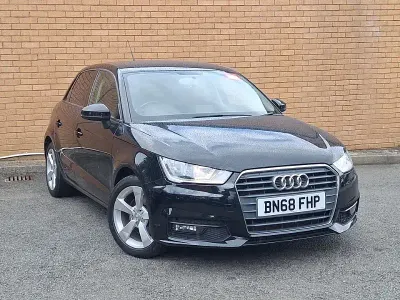 Used Audi A1 Sport 125 HP (91 kW) 2018 Black Hatchback