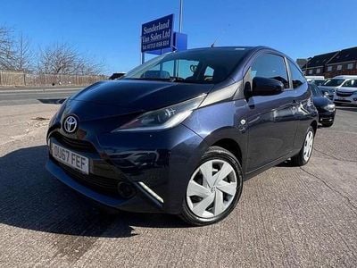 Blue Used 2017 Toyota Aygo X-play Hatchback | £4,495 (Fair price)