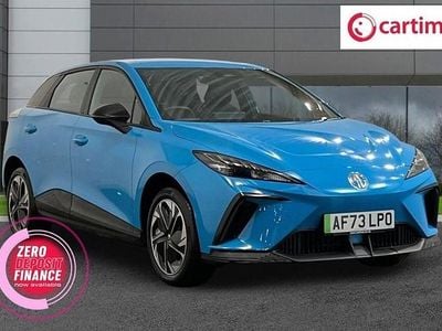 Used MG MG4 EV SE 50 kW (69 HP) 2023 Blue Hatchback