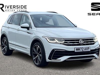 Used VW Tiguan R-line 150 HP (110 kW) 2022 Pure white SUV