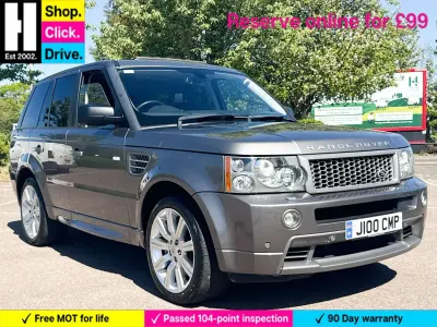 Begagnad Land Rover Range Rover Sport First Edition 2008 Grå SUV