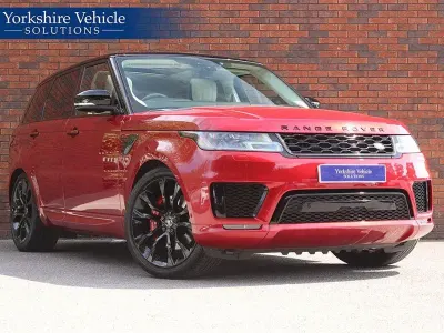 Used Land Rover Range Rover Sport 400 HP (294 kW) 2020 Red SUV
