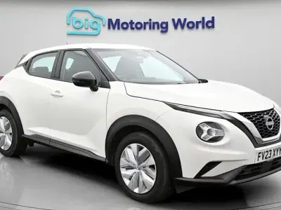 Used Nissan Juke Acenta 114 HP (83 kW) 2023 White SUV