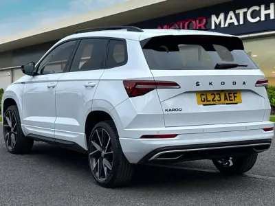 Używany Skoda Karoq SportLine 2023 Biały SUV