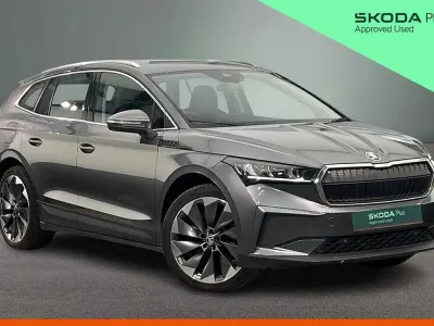 Usado Skoda Enyaq iV ecoSuite 150 kW (204 HP) 2023 Cinzento SUV