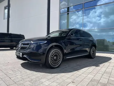 Used Mercedes EQC400 AMG Line Premium 300 kW (408 HP) 2023 Black SUV