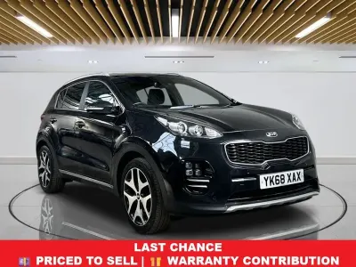 Used Kia Sportage GT-Line 2018 Black SUV