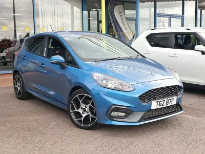 Used Ford Fiesta ST 200 HP (147 kW) 2021 Blue Hatchback
