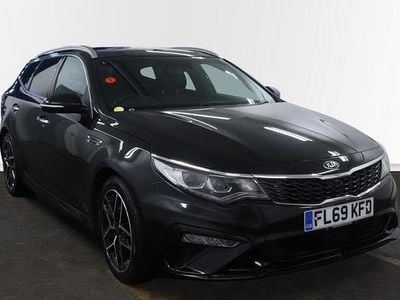 Used Kia Optima GT-Line S 134 HP (98 kW) 2019 Black Estate