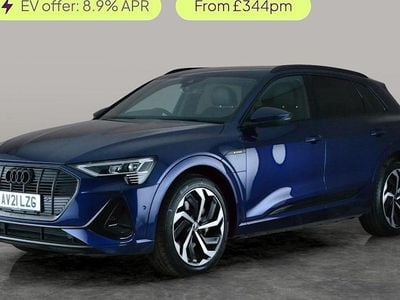 Used Audi e-tron Black Edition 300 kW (408 HP) 2021 Blue SUV