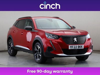 Red Used 2022 Peugeot 2008 Allure Premium SUV | £14,449 (Fair price)