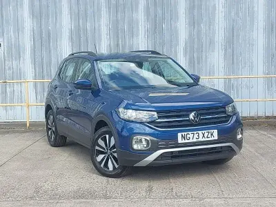 Gebraucht VW T-Cross Move 95 PS (69 kW) 2024 Blau SUV