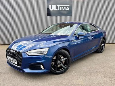 Second-hand Audi A5 Sport 190 CP (139 kW) 2016 Albastru Coupe