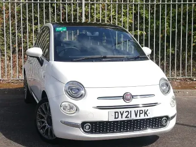Used Fiat 500 Star 70 HP (51 kW) 2021 White Hatchback
