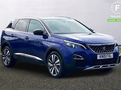 Used Peugeot 3008 GT-line 131 HP (96 kW) 2019 Blue SUV