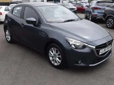 Used Mazda 2 75 HP (55 kW) 2016 Grey Hatchback