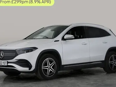 Used Mercedes EQA250 AMG line 139 kW (190 HP) 2022 White SUV