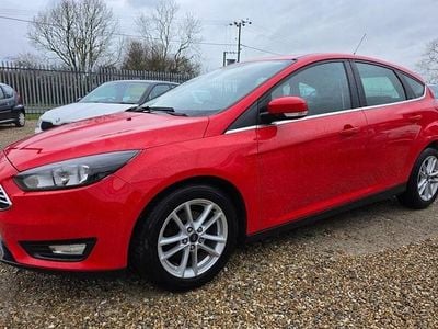 Used Ford Focus Zetec 2016 Red Hatchback