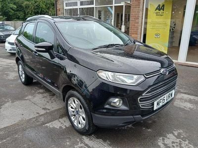 Black Used 2015 Ford Ecosport Titanium SUV | £3,695 (Fair price)