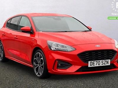 Red Used 2020 Ford Focus ST-Line X Hatchback | £15,299 (Fair price)