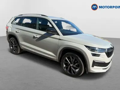 Begagnad Skoda Kodiaq SportLine 2022 Grå SUV