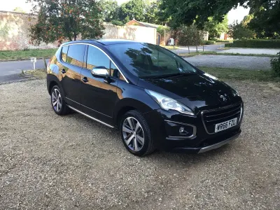 Used Peugeot 3008 Allure 120 HP (88 kW) 2016 Black Hatchback
