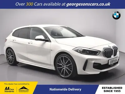 Used BMW 118 M Sport 2021 White Hatchback