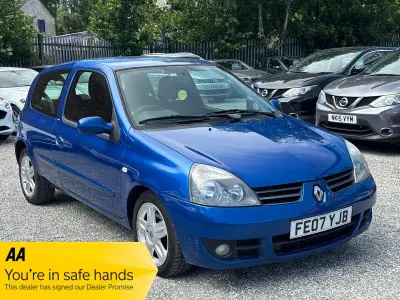 Used Renault Clio Campus 68 HP (50 kW) 2007 Blue Hatchback