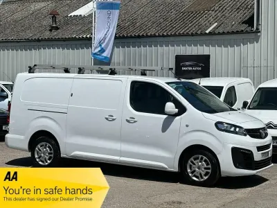 Used Vauxhall Vivaro Sportive 2021 White MPV