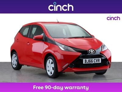 Red Used 2016 Toyota Aygo X-play Hatchback | £7,399 (Fair price)
