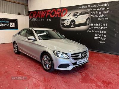 Used Mercedes C200 2017 Silver Sedan